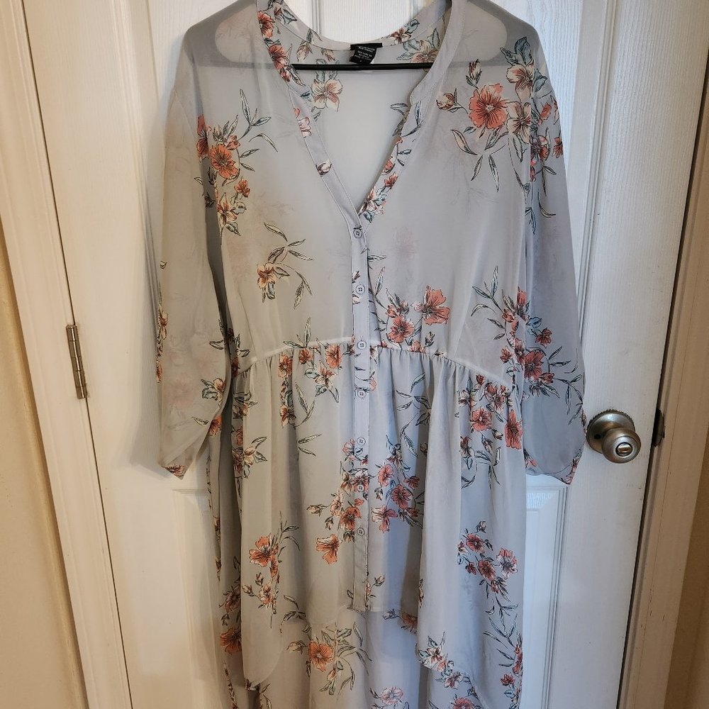 Torrid Floral Blouse